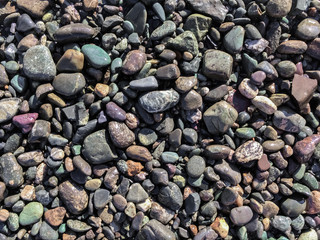 Stones on the shore