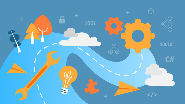 Programming concept illustration