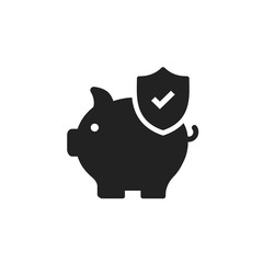 Piggy Bank Economy Flat Icon