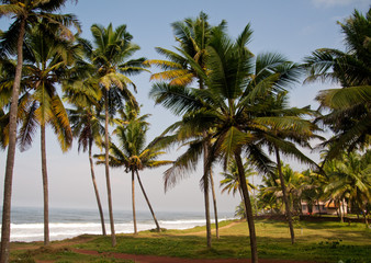 Varkala, Bundesstaat Kerala, Südindien, Asien