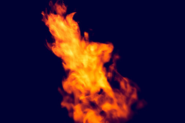 Steam in the dark room filtered