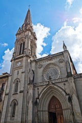 Fototapeta na wymiar Cathedral of Bilbao