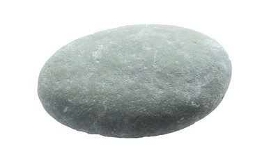 Old stone isolated on white background