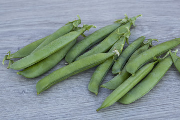 green peas in a pod