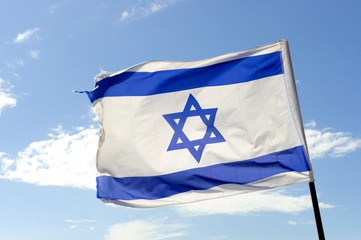 Nationalflagge von Israel