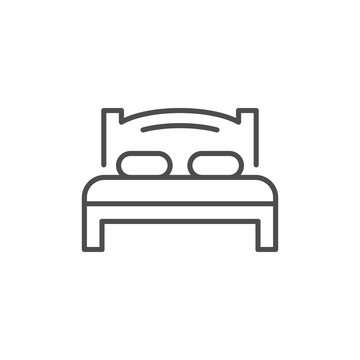 Bed Line Icon