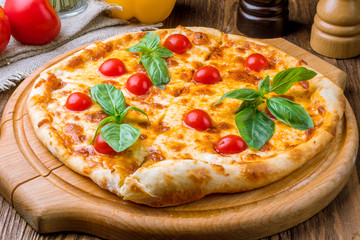 Italian pizza Margherita
