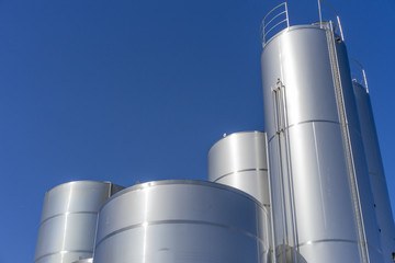 stainless steel tanks for the food ot chemical industry or other purpose