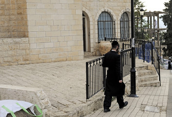 Orthodoxer Jude  in Safed, Galiläa, Israel, Naher Osten, Vorderasien