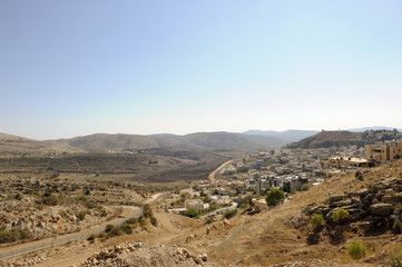 Fototapeta na wymiar Drusendorf Majdal Shams, Golanhöhen, Hermongebirge, Israel, Syrien, Naher Osten, Vorderasien