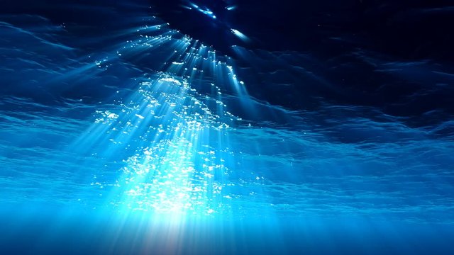 Loop Underwater Sunlight