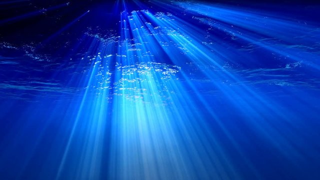 Loop Underwater Sunlight