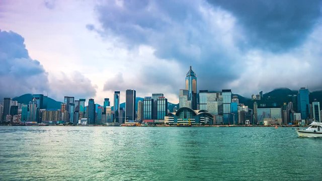 4K Timelapse from the viewpoint of Hong Kong