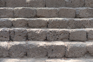 Stone stairs in the ancient temple