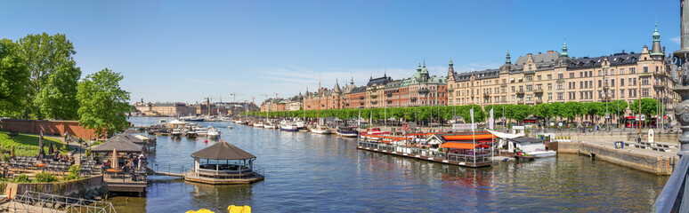 Fototapeta premium summer view on Strandvagen