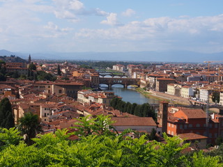 Fototapeta na wymiar Ausblick Florenze