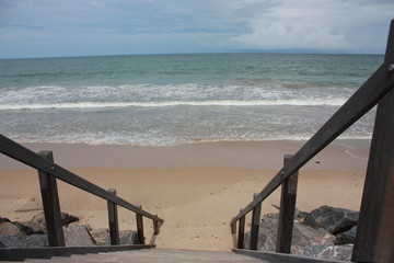 A quelques merches de la plage - Recife, Brésil