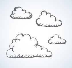 Cloud. Vector illustration