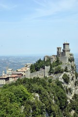 Obraz premium Guaita,the first tower of San Marino Republic