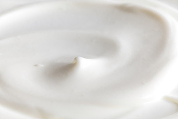 creamy yogurt, texture background close up 