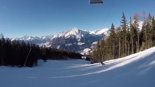 Skiing with 3-axis gimbal in Matrei (Austria)