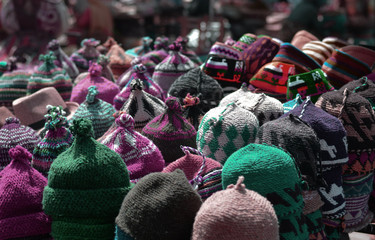 Brilliant colors in the oriental souks