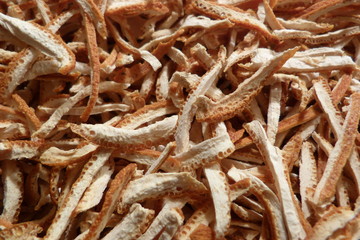 dry orange peel close-up peel of citrus crumb peel tea vitamins vintage macro texture background