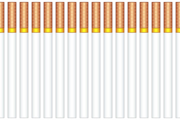 Cigarettes pattern illustration