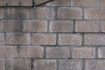 Granite cobble stone pavement background texture.