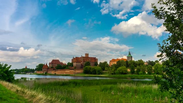 Teutonic Order castle in Malbork.