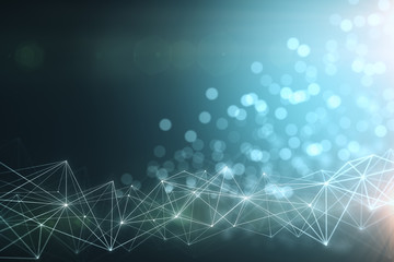 abstract polygonal space background