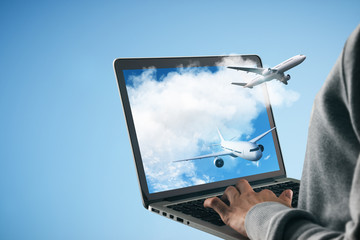 take off planes from laptop