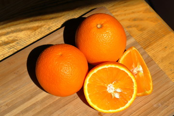 oranges on the Board