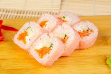 Delicious mamenori rolls
