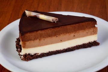 Delicious chocolate cake