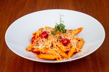 Delicious penne pasta