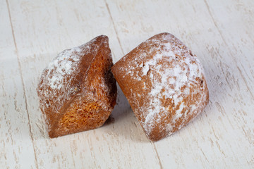 Delicious baked muffins