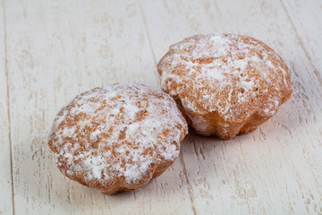 Delicious and sweet muffins