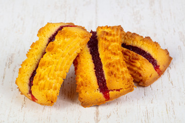 Delicious sweet shortbread