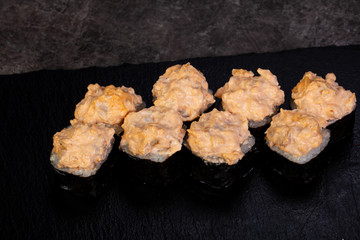 Japanese spicy sushi