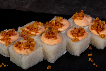 Japanese spicy sushi