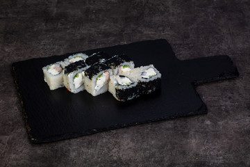 Japanese roll with prawn