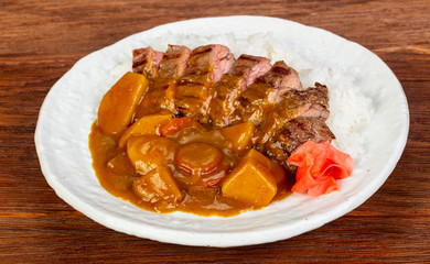 Curry with beef