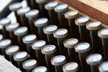 Vintage Typewriter Keys 4