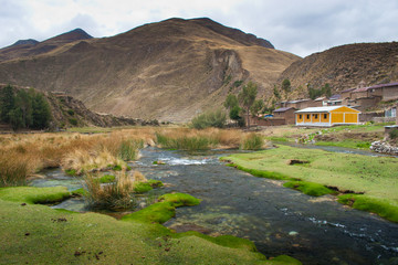 Fototapeta na wymiar Huancaya, Yauyos. in Lima, Peru.