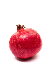 Pomegranate isolated on white background