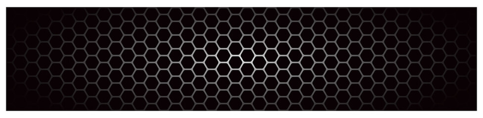 GRILLE HEXAGONALE MÉTALLIQUE
