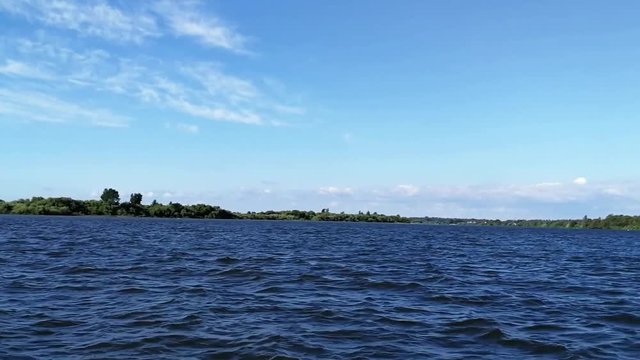 Paisagem do rio Tejo em Portugal