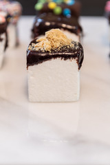 Deconstructed Marshmallow Cube