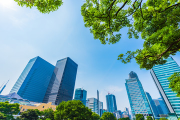 東京の高層ビル群 High-rise building in Tokyo